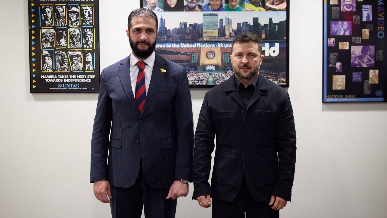 abdde bir araya gelen zelenski ve saradan diplomatik iliskilerin yeniden tesisi icin ortak bildiri sjXnXWUS