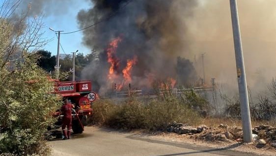 bodrumda sazlik alanda yangin xVMt8pJG