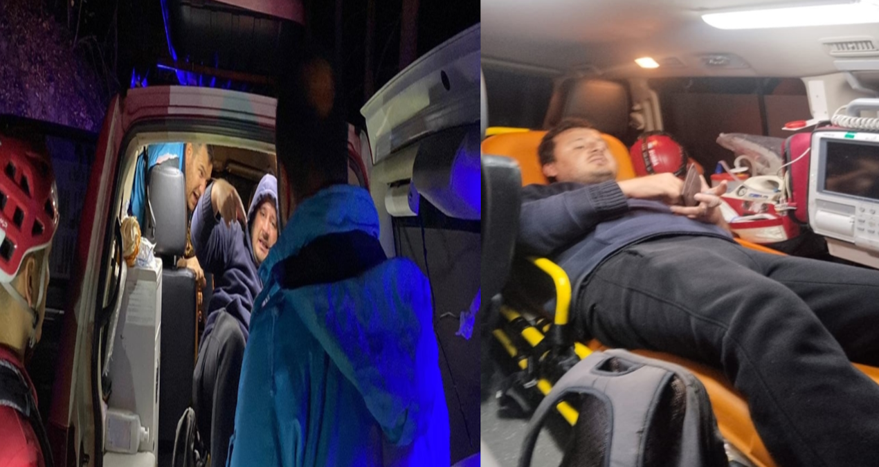 uludagda doga yuruyusu yapti mahsur kaldi 4m7gULF1