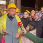 Madenci Çocukları 23 Nisan’da Eylemde: Baba ve Oğul Gözyaşları İçinde Direniş Sergiledi