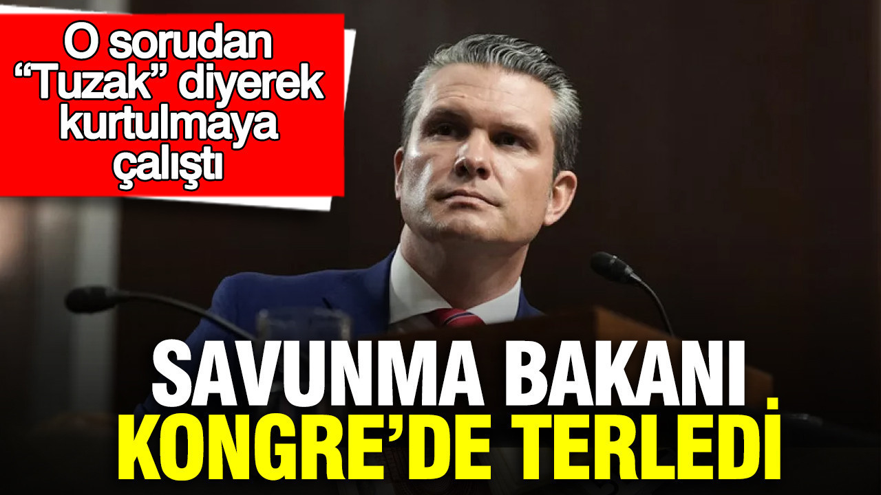 ABD Savunma Bakanı Hegseth, Kongre’de Sorulara “Tuzak” Dedi