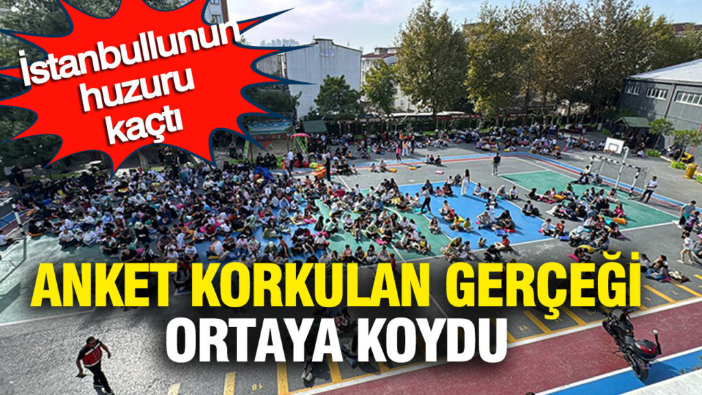İstanbulluların Güvenlik Kaygısı: Anket Sonuçları Endişe Verici