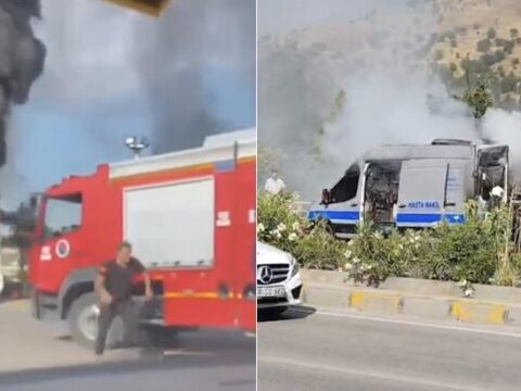 Alev alan hasta nakil aracinda can pazari soforun dikkati hayat kurtardi MXuquCPg