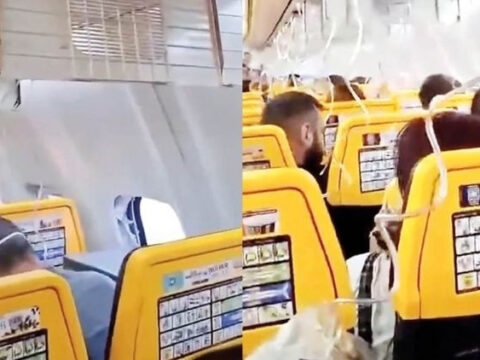 Pencere koptu yolcu disari savruldu havada dehset PvyhnttT